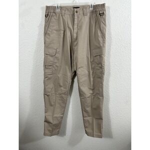 Galls Tac Force Tactical Pants Mens 36x34 Khaki‎ Ripstop Cargo Duty Work TR2597